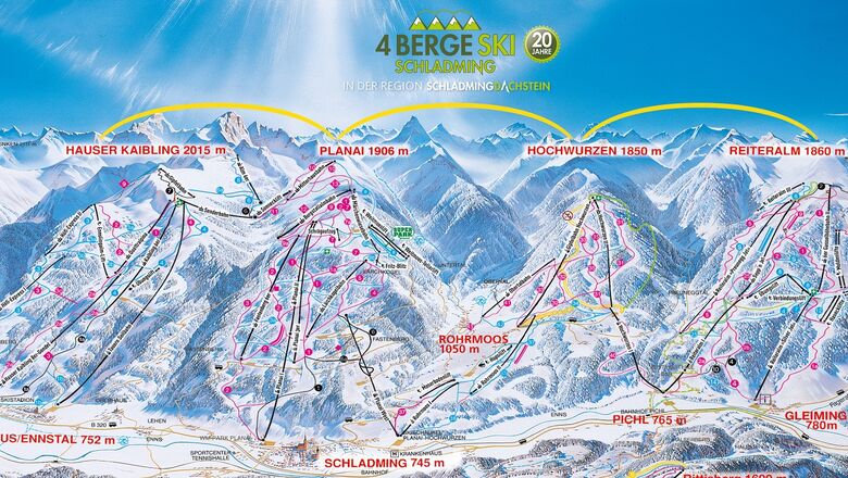 Geoffnete Lifte Und Pisten Hauser Kaibling Schladming