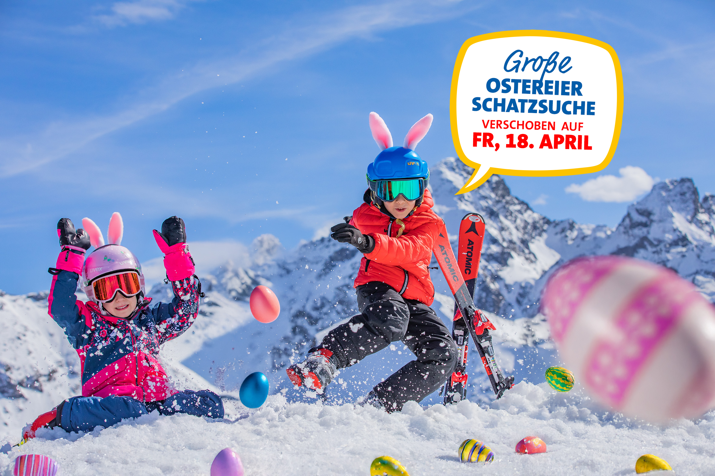 Osterfamilienaktion & Kinder-Ostereier-Schatzsuche 