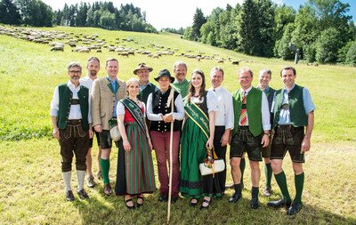 Festtagsstimmung beim 8. Steirischen Almlammfest