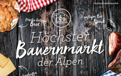 Höchster Bauernmarkt der Alpen direkt an der Skipiste