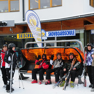 Dolní stanice osmisedačka Gondelbahn Hauser Kaibling